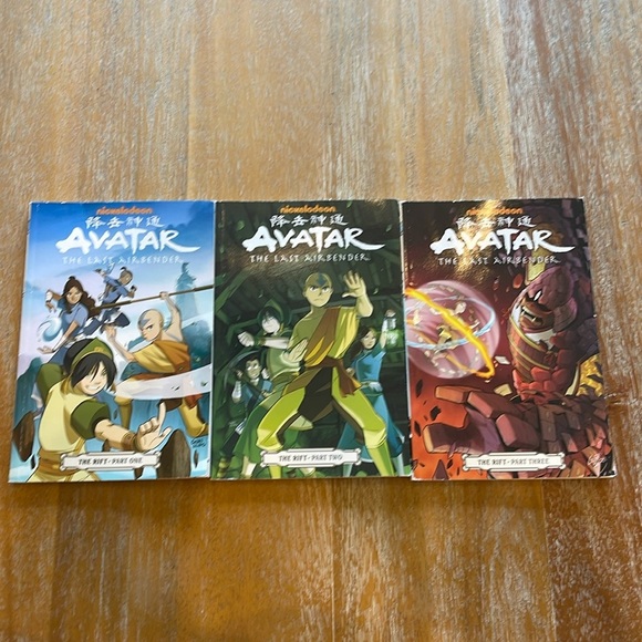 Avatar: The Last Airbender Graphic Novels Set - Picture 1 of 2
